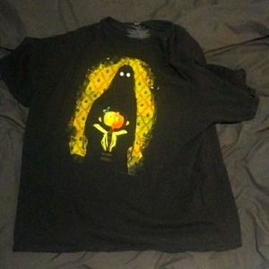 Hot Topic Coraline shirt XL in black
